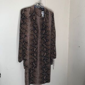 Julian Taylor NY snakeskin dress and jacket